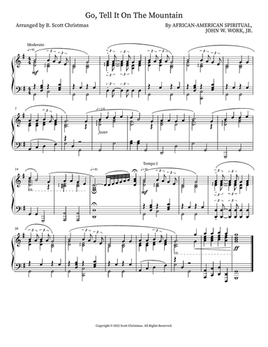 Go, Tell It On The Mountain