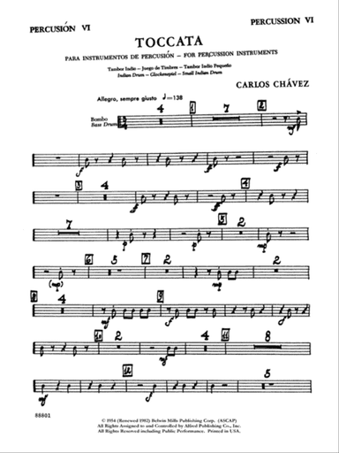 Toccata: 6th Percussion