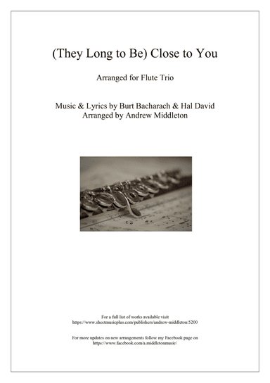 (they Long To Be) Close To You