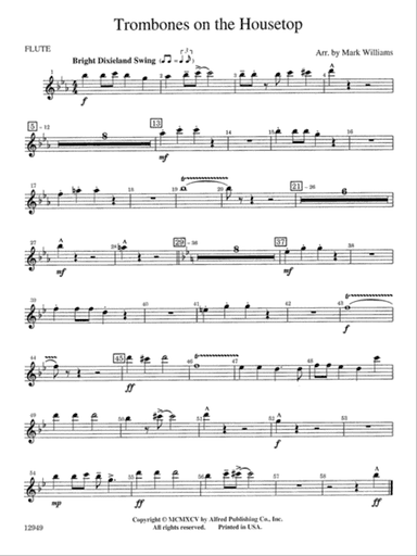 Trombones on the Housetop: Flute