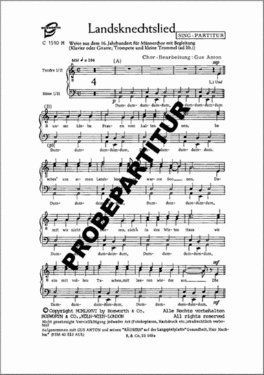 Landsknechtlied