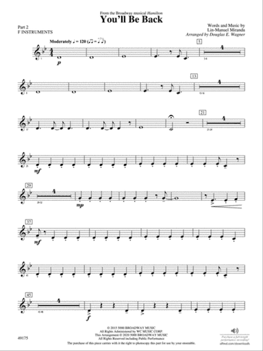 You'll Be Back: Part 2 - F Instruments