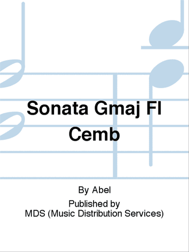 SONATA Gmaj Fl Cemb
