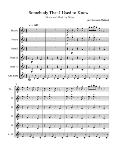 Somebody That I Used To Know