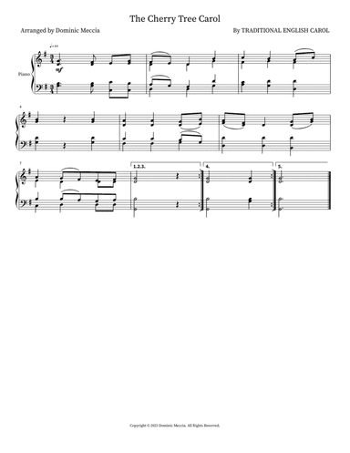 The Cherry Tree Carol