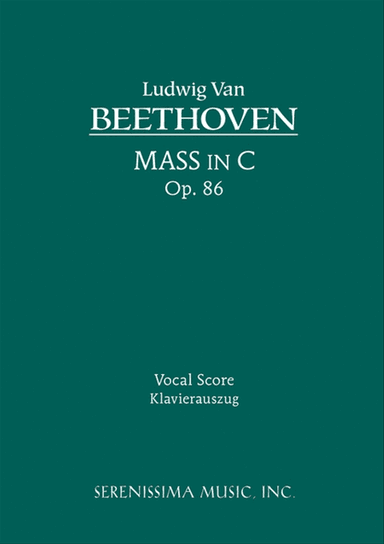 Mass in C major, Op.86