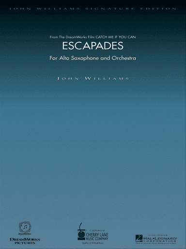 Escapades (for Alto Saxophone and Orchestra) - Deluxe Score