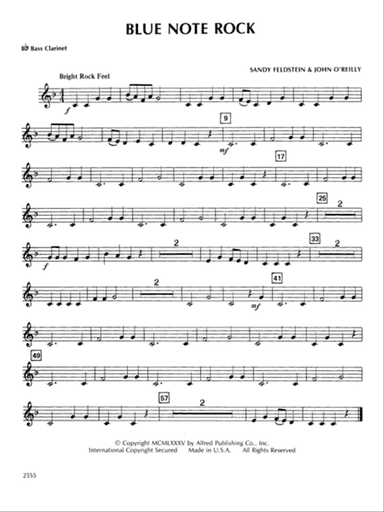 Blue Note Rock: B-flat Bass Clarinet