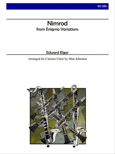 Nimrod from Enigma Variations, Op. 36 for Clarinet Choir