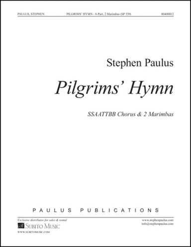 Pilgrims' Hymn (with 2 Marimbas)