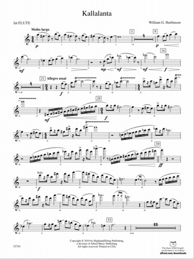 Kallalanta: Flute