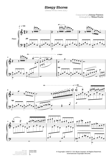 Sleepy Shores (theme From Owen M.d.)