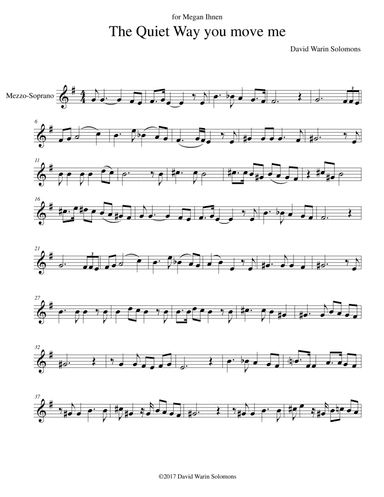 The quiet way you move me (wordless lullaby)
