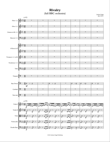Rivalry (Full BBC Orchestra)