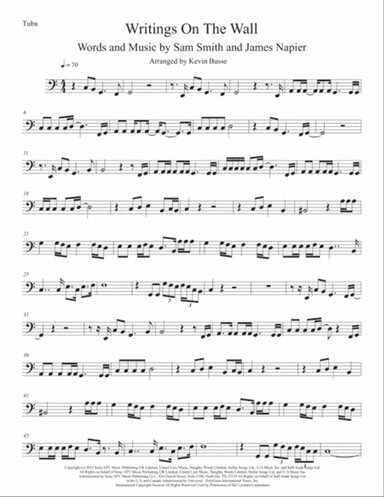 Writing's On The Wall from the film SPECTRE