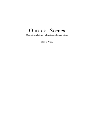 Outdoor Scenes
