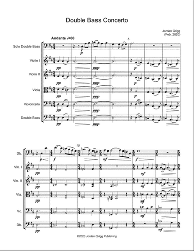 Double Bass Concerto