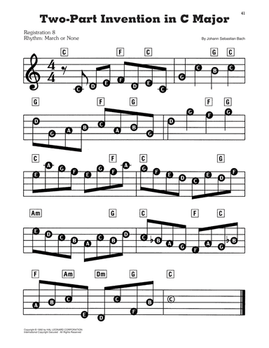 Two-Part Invention In C