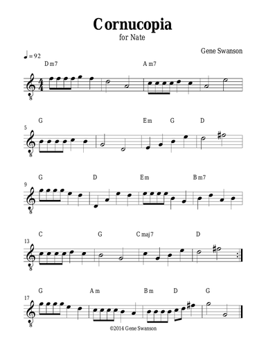 Cornucopia - Play Along!