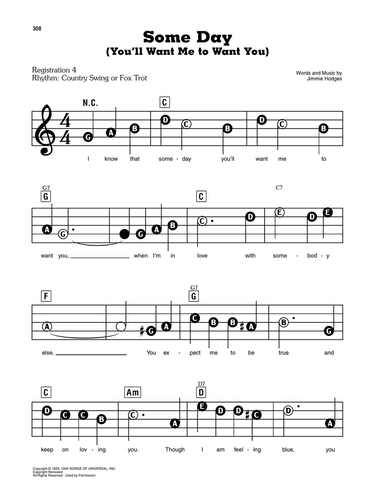 Some Day (You'll Want Me To Want You)