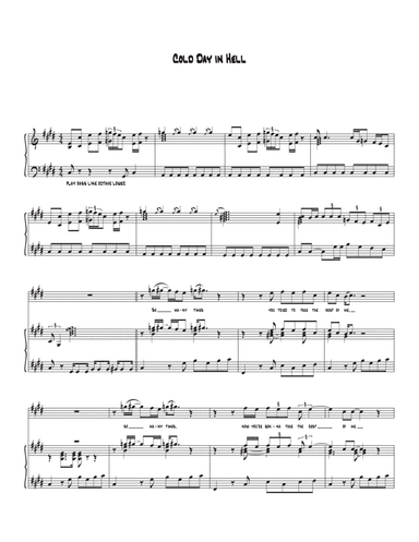 Cold Day In Hell