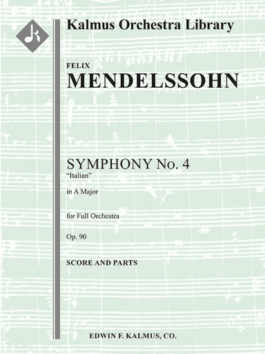 Symphony No. 4 in A, Op. 90 Italian