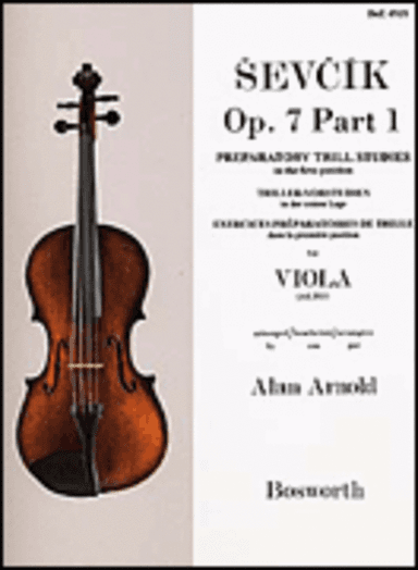 Viola Studies Op. 7 Part 1: Preparatory Trill Studies