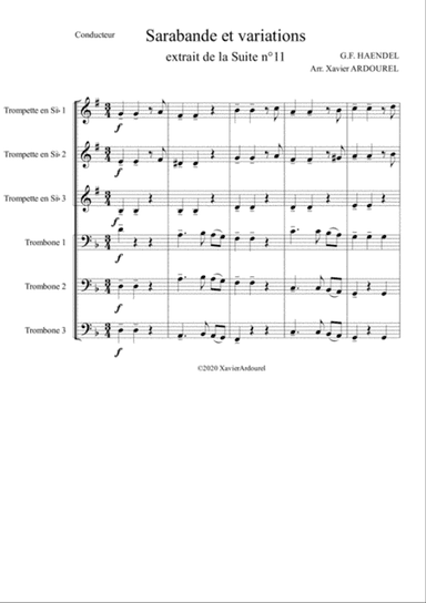 Sarabande and Variations