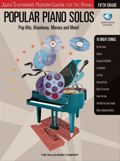 Popular Piano Solos - Grade 5 - Book/Audio