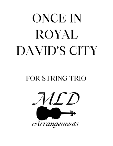Once in Royal David's City