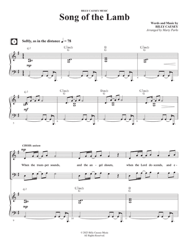 Song Of The Lamb