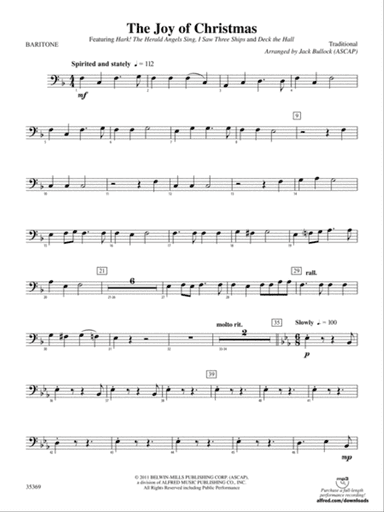 The Joy of Christmas: Baritone B.C.