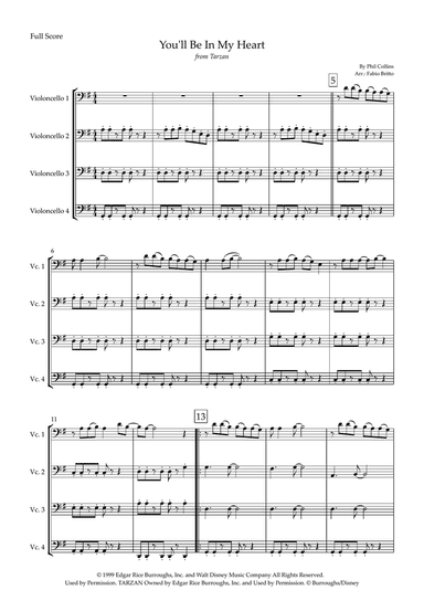 You'll Be In My Heart