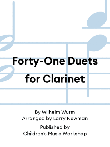 Forty-One Duets for Clarinet