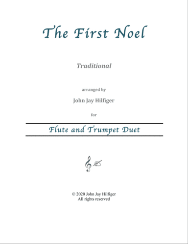 The First Noel for Flute and Trumpet