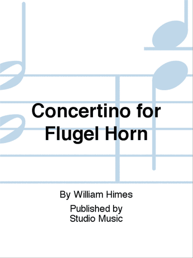 Concertino for Flugel Horn