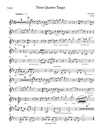 Three Quarter Tango