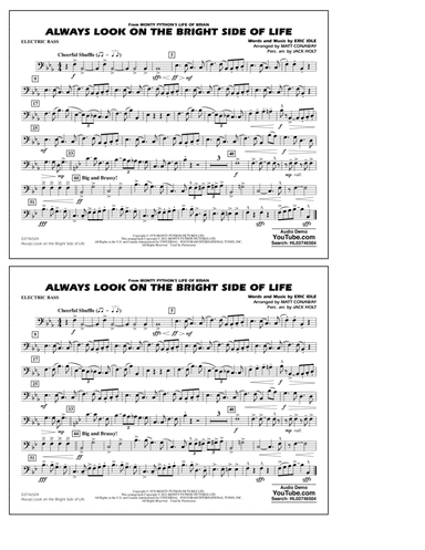Always Look On The Bright Side Of Life (arr. Conaway & Holt) - Electric Bass