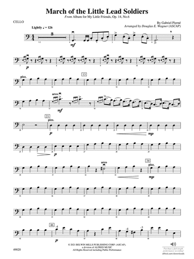 March of the Little Lead Soldiers: Cello