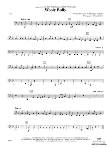 Wooly Bully: Tuba