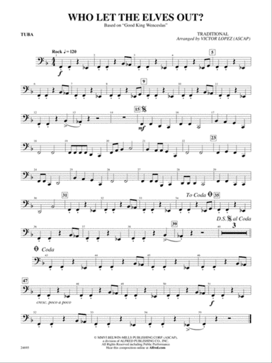 Who Let the Elves Out?: Tuba