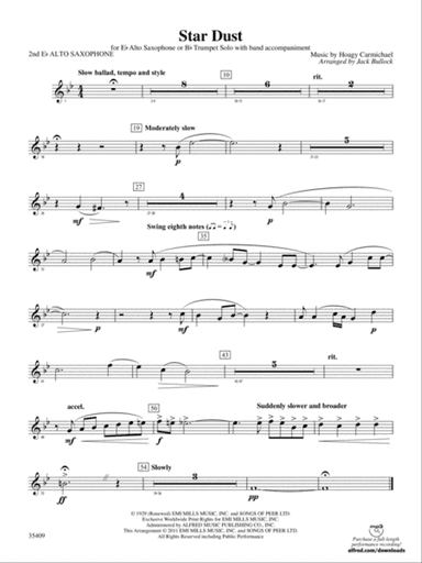 Star Dust: 2nd E-flat Alto Saxophone