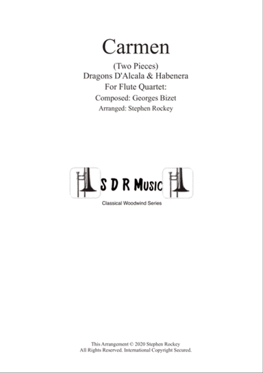 Carmen: 2 Pieces for Flute Quartet