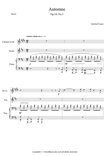 Automne (Op.18, No.3)