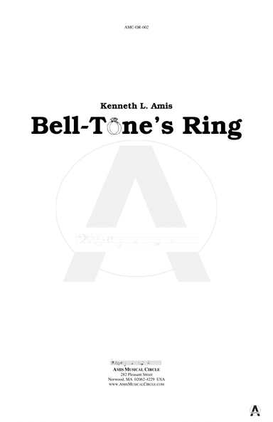 Bell-Tone’s Ring (orchestra) - CONDUCTOR'S SCORE ONLY
