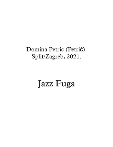 Jazz Fuga