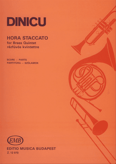 Hora Staccato für Blechbläserquintett