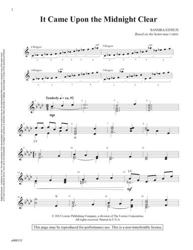 It Came Upon the Midnight Clear (Reproducible Download)