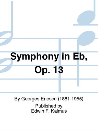 Symphony in Eb, Op. 13