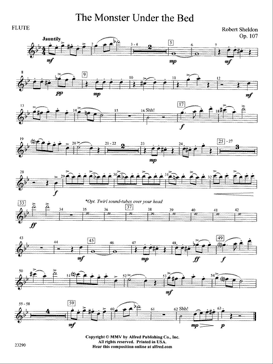 The Monster Under the Bed: Flute